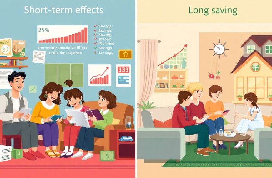 생활비 절감 실험이 가져온 단기·장기 경제효과 5