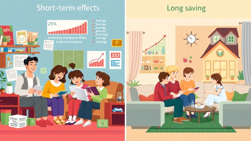 생활비 절감 실험이 가져온 단기·장기 경제효과 2