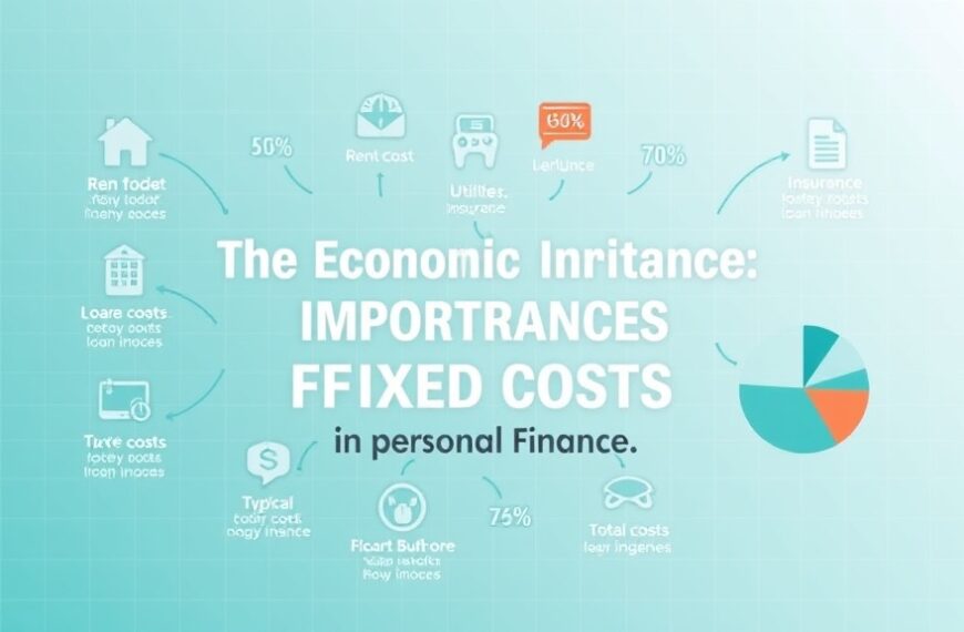 개인 재무관리에서 ‘고정비’가 중요한 경제적 이유 7