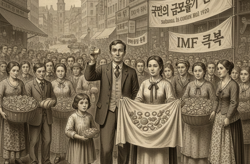 1997년 IMF 외환위기, 평범한 가장들이 금을 들고 거리로 나온 이유 4