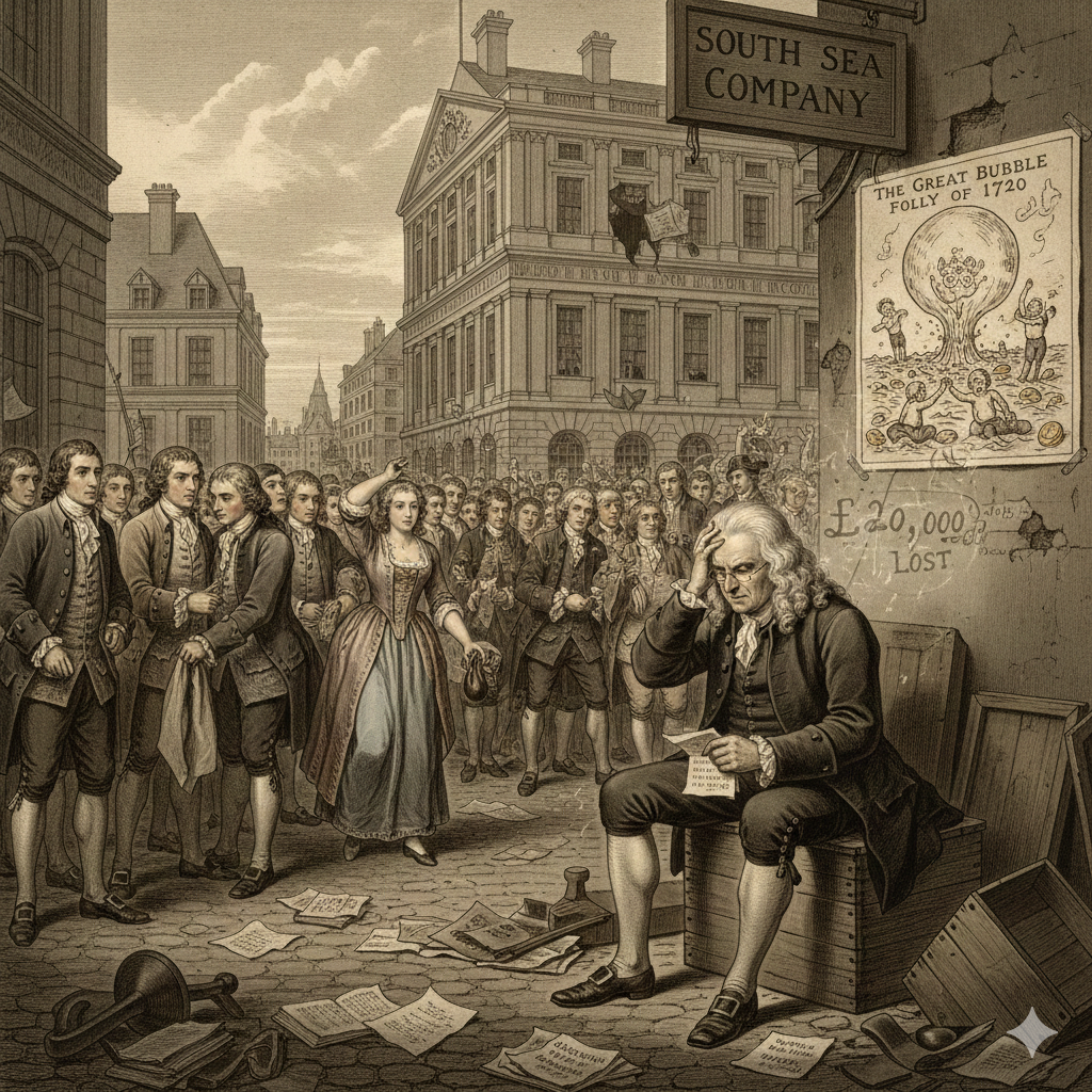 대영제국을 뒤흔든 남해회사 거품 사건, 천재 뉴턴도 피하지 못한 함정 2