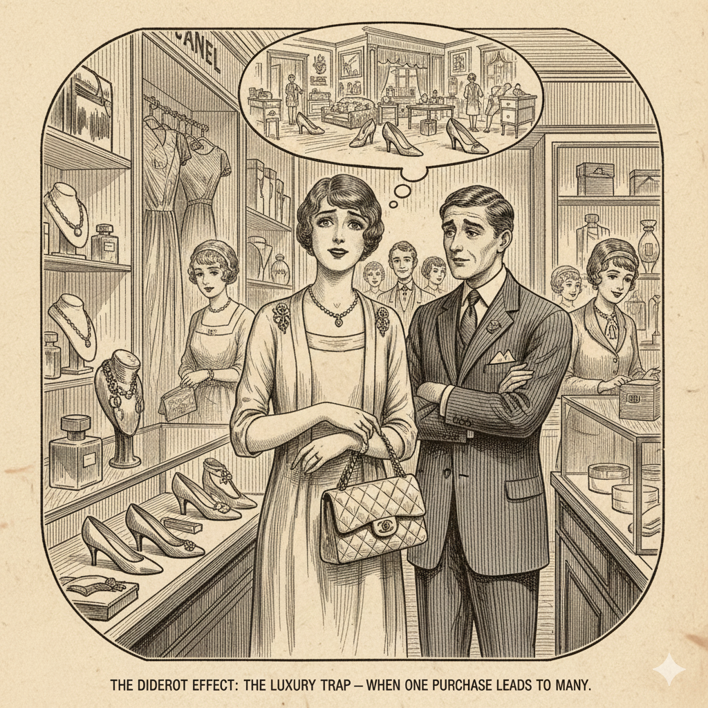 샤넬백을 샀는데 구두도 사고 싶다면? '디드로 효과'의 무서움 2
