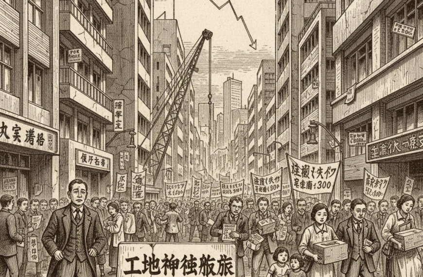 일본의 잃어버린 30년: 부동산 불패 신화가 무너질 때 벌어지는 일들 3