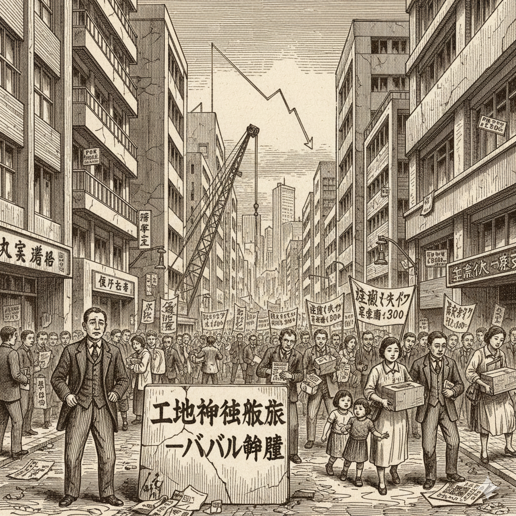 일본의 잃어버린 30년: 부동산 불패 신화가 무너질 때 벌어지는 일들 2