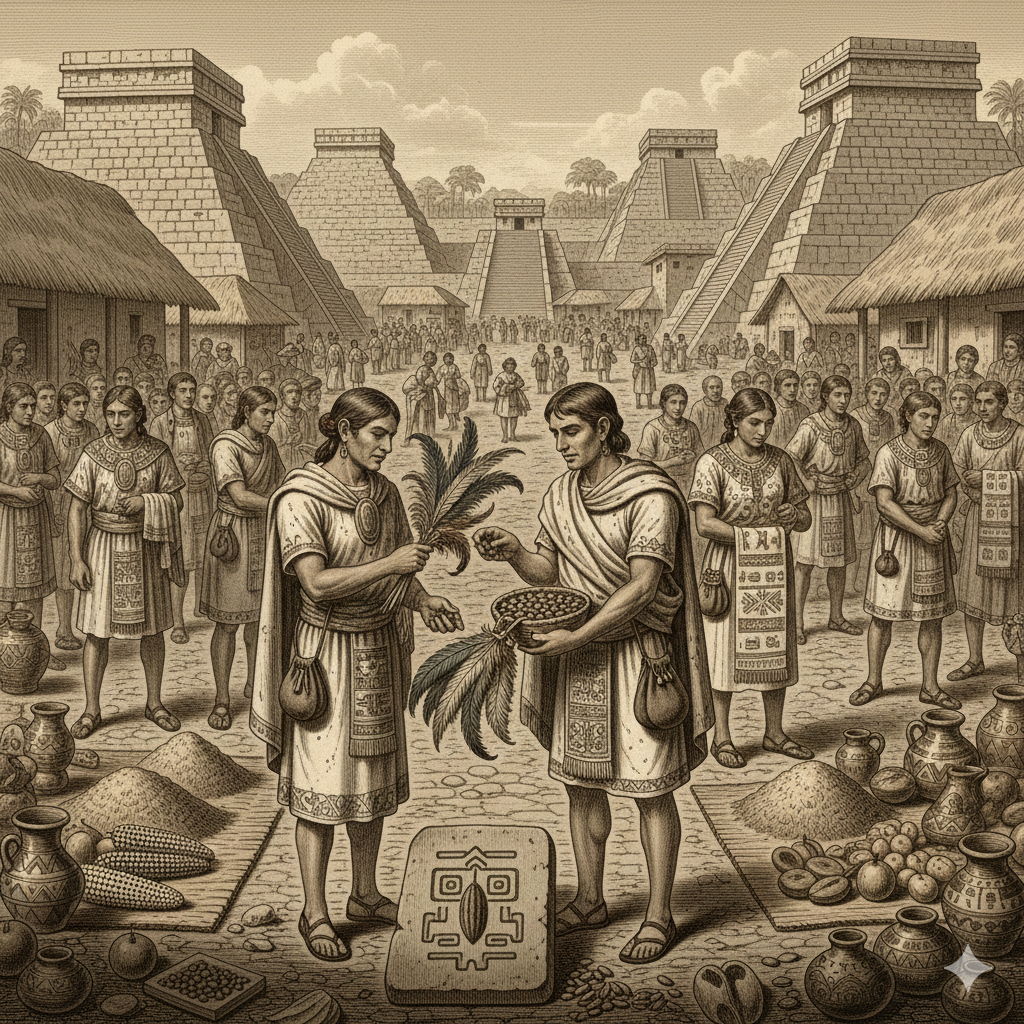 아스텍 제국은 왜 '카카오빈'을 화폐로 썼을까? 실물 경제의 탄생 2