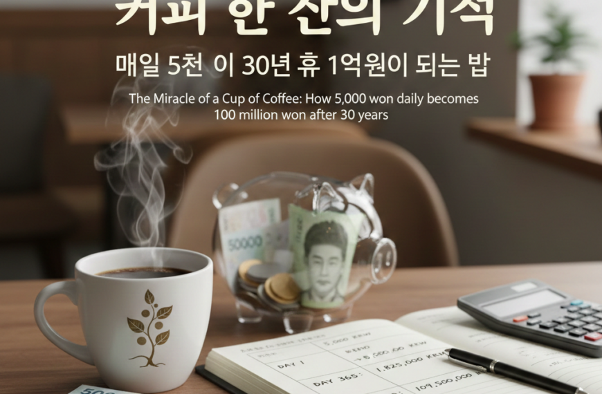 커피 한 잔의 기적: 매일 5천 원이 30년 후 1억 원이 되는 법 4
