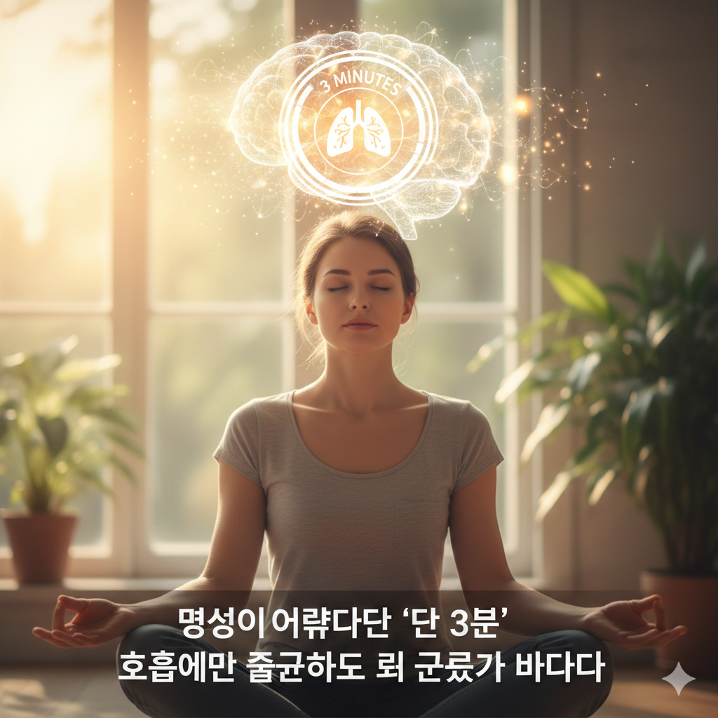 명상이 어렵다면 '단 3분' 호흡에만 집중해도 뇌 구조가 바뀐다 2