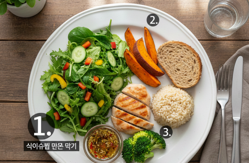 탄수화물 '중독'에서 벗어나는 식사 순서: 식이섬유 먼저 먹기 5