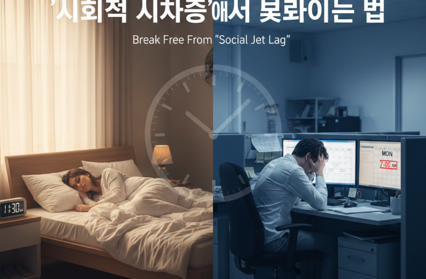 주말 늦잠이 월요병의 주범? '사회적 시차증'에서 벗어나는 법 4