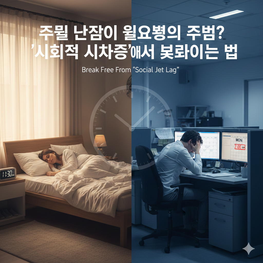 주말 늦잠이 월요병의 주범? '사회적 시차증'에서 벗어나는 법 1