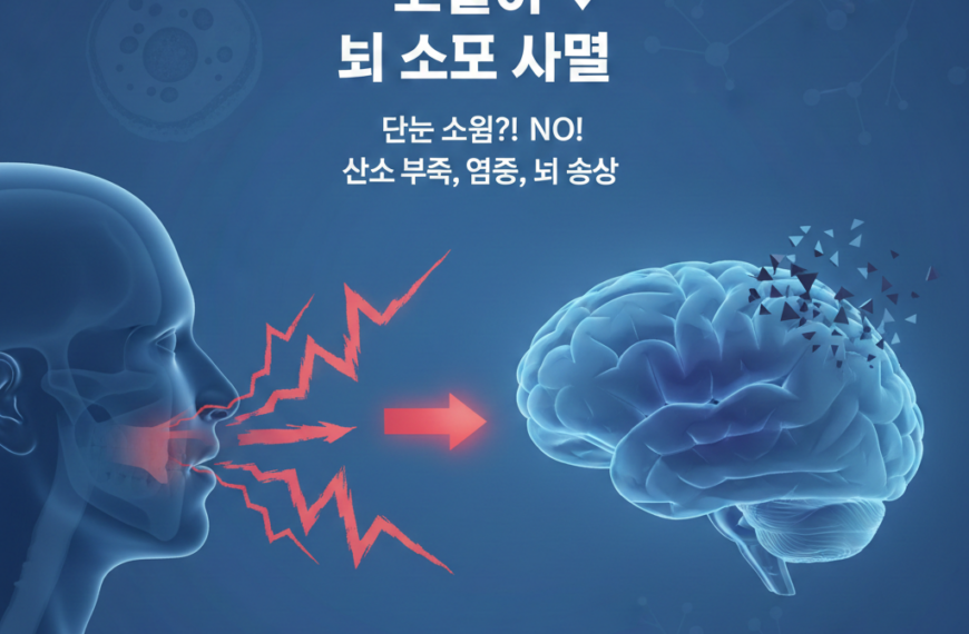 코골이가 단순 소음이 아닌 '뇌 세포 사멸'의 신호일 수 있는 이유 7