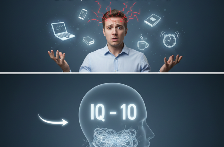 멀티태스킹이 당신의 IQ를 일시적으로 10점 낮추는 이유 5