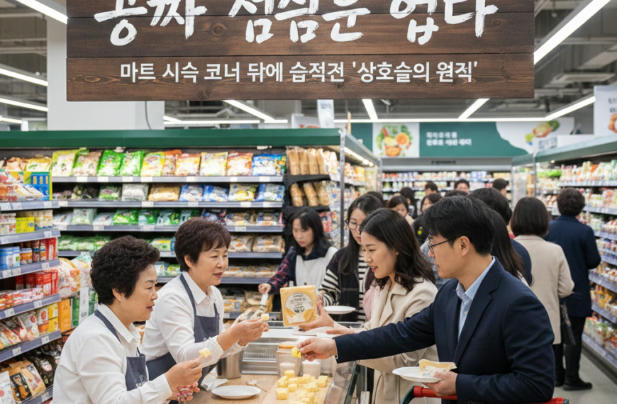 공짜 점심은 없다: 마트 시식 코너 뒤에 숨겨진 '상호성의 원칙' 6