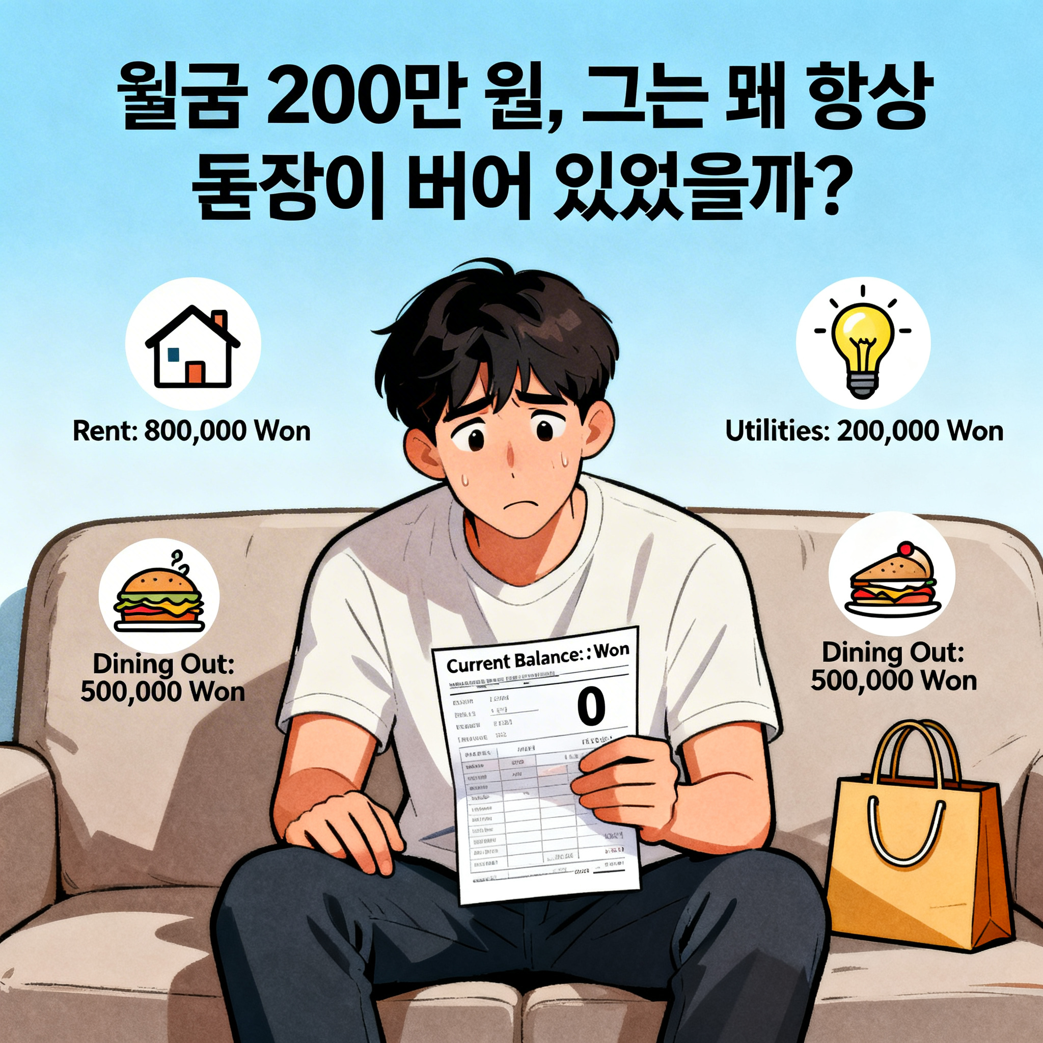 월급 200만 원, 그는 왜 항상 통장이 비어 있었을까? 1